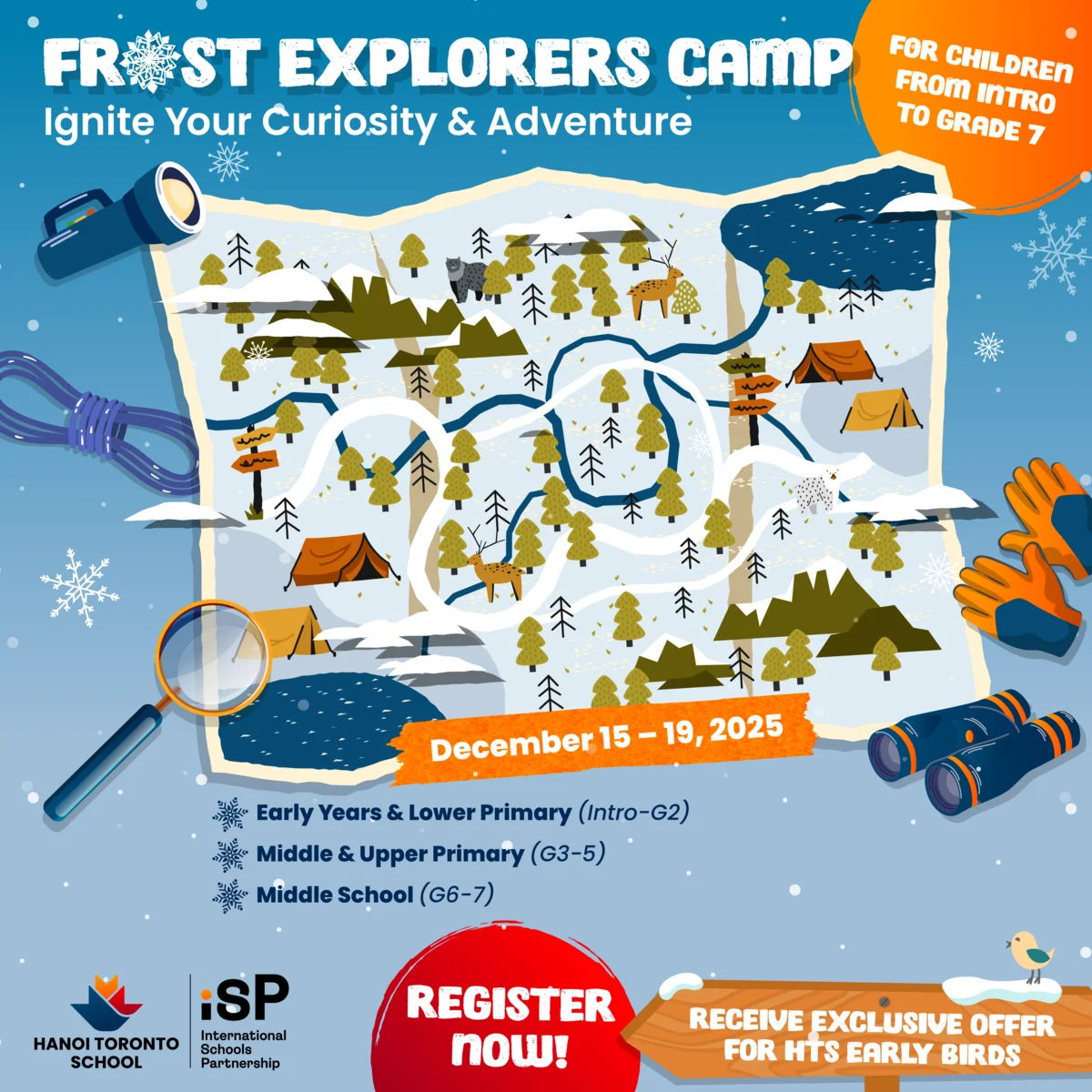 Trại Đông Thám Hiểm Băng Giá