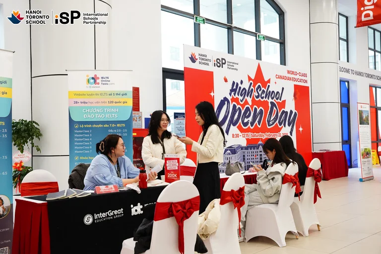 Ngày hội Open Day của HTS chào đón các gia đình trải nghiệm năm học 2025.